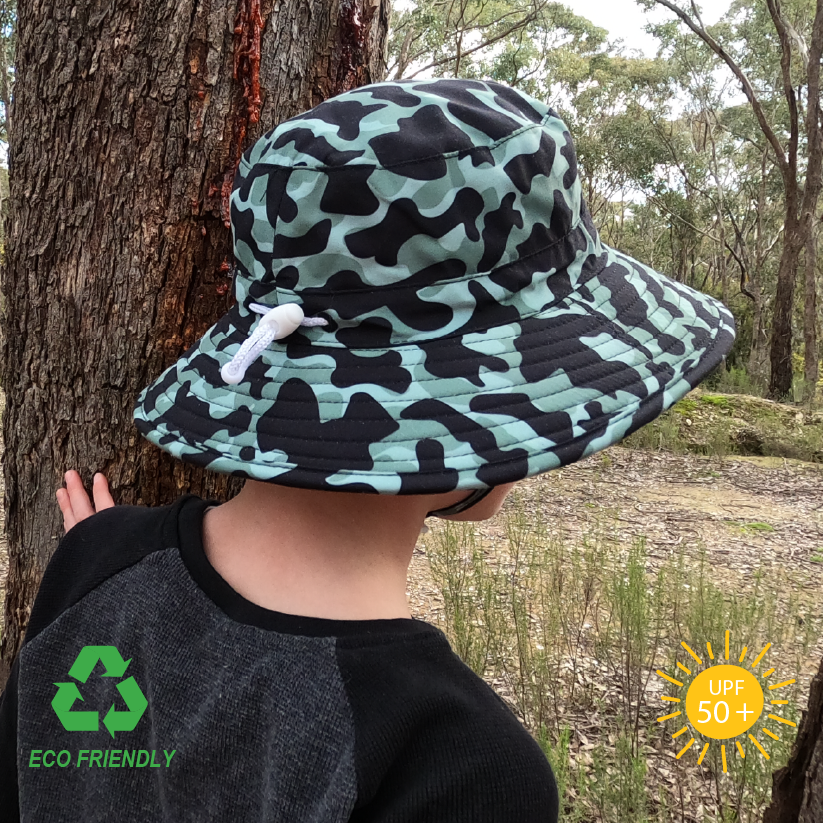 Kids camo bucket 2024 hat